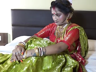 Newly Spoken for Indian Woman Sudipa Hardcore Honeymoon Making love