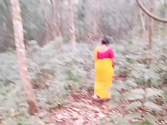 Step-mom with ample bum & boobies takes a rock-hard fuckin' in the woods