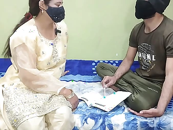 Rukhsana1's stepdaughter gets her penurious ass drilled overwrought Indian Tharki Educator in Hindi Audio Hookup
