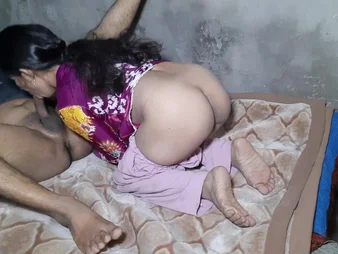Watch this hot Indian step-sister realize pounded fast in a homemade desi orgy