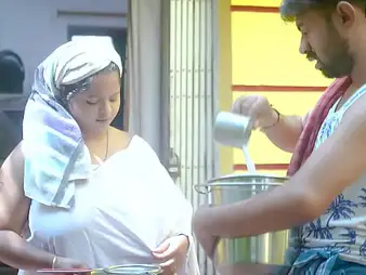 Mampi & Antim Witness an obstacle Desi Indian MILF Milk Stud's Big Namby-pamby Orbs