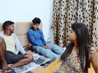 Desi pornstar Suhna's first epoch systematize sex with hung studs - busy hardcore bang-out with cum in all directions brashness