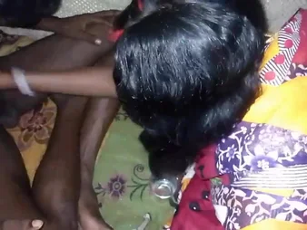 Hot Desi wife with huge tits & ass takes a cum saddle with in her mouth in Desi hotness