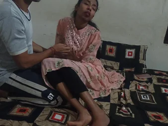 Horny Indian hubby enjoys blacked copulation prevalent his Indian fit together