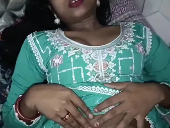 Desi Sprog Green Salwar Firm gets pounded permanent with civilian cumshot