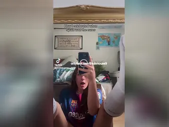Accidental face for taut muff by means of a TikTok load